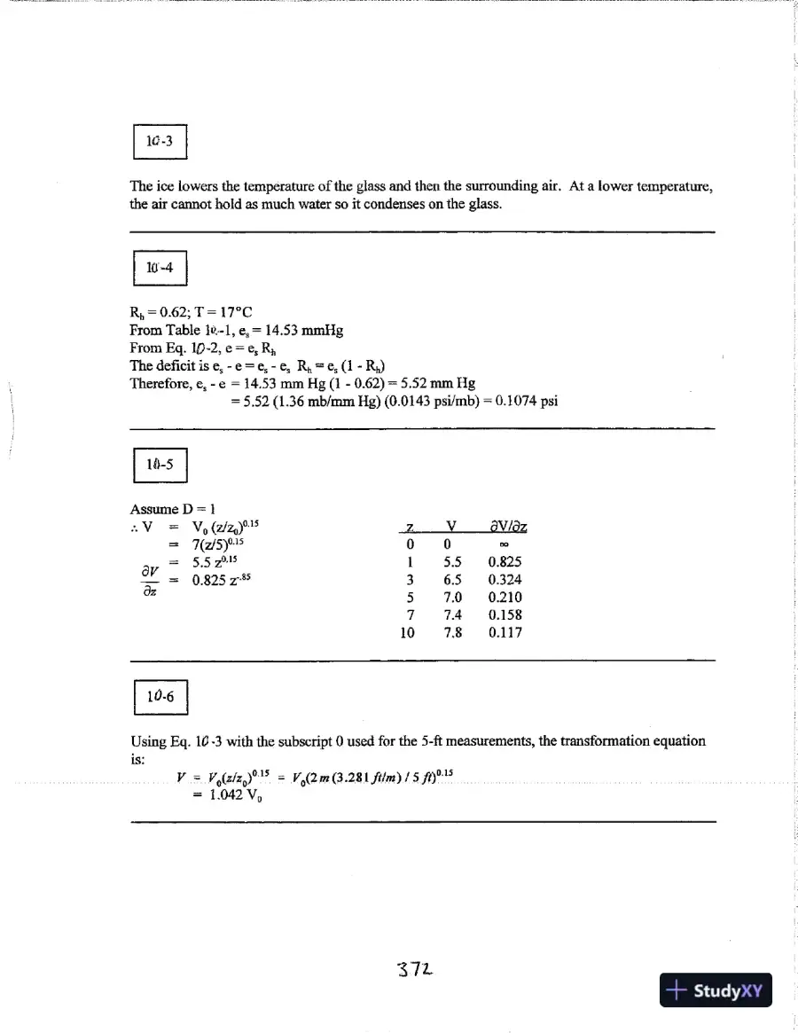 Solution Manual for Hydrologic Analysis and Design, 4th Edition, page 16