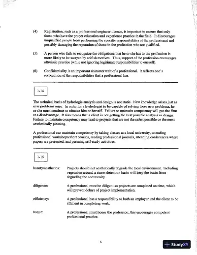 Solution Manual for Hydrologic Analysis and Design, 4th Edition - Page 7 preview image