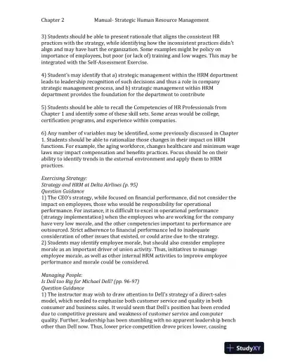 Human Resource Management, 10th Edition Solution Manual - Page 16 preview image