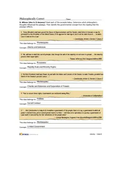 Philosophers on Authority, Property, and Society - Page 2 preview image