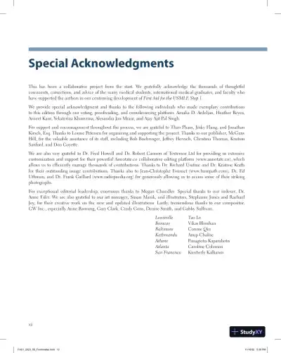 First Aid for the USMLE Step 1 2023 (2023) - Page 14 preview image