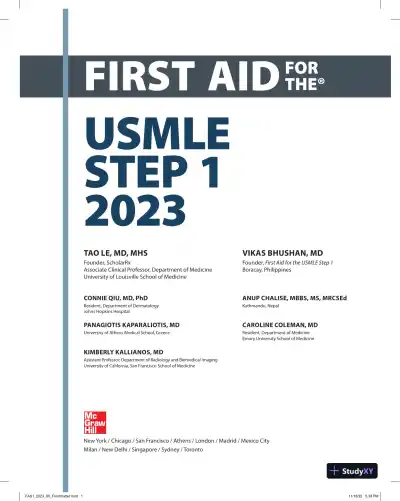 First Aid for the USMLE Step 1 2023 (2023) - Page 3 preview image