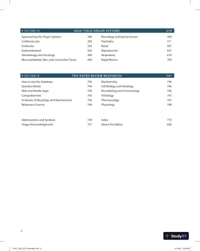First Aid for the USMLE Step 1 2023 (2023) - Page 8 preview image