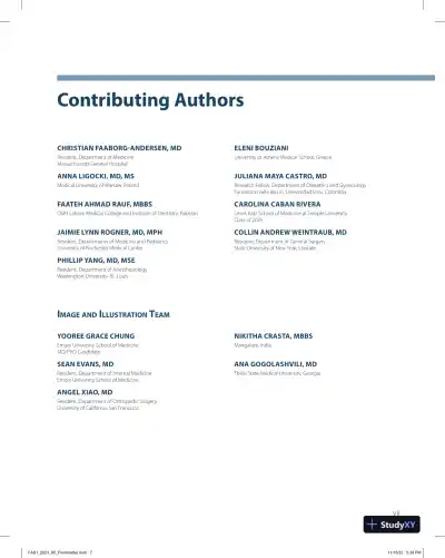 First Aid for the USMLE Step 1 2023 (2023) - Page 9 preview image