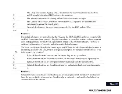 Focus on Nursing Pharmacology Seventh, North American Edition Test Bank - Page 14 preview image