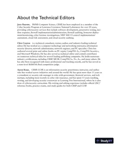 CISSP Official Study Guide (2021) - Page 14 preview image