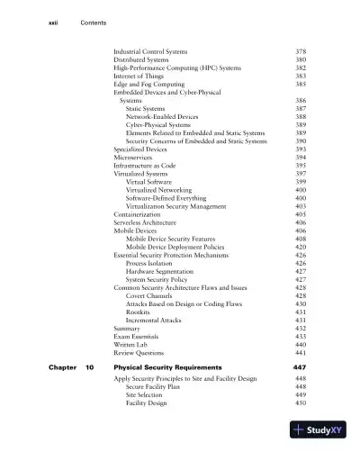 CISSP Official Study Guide (2021) - Page 25 preview image