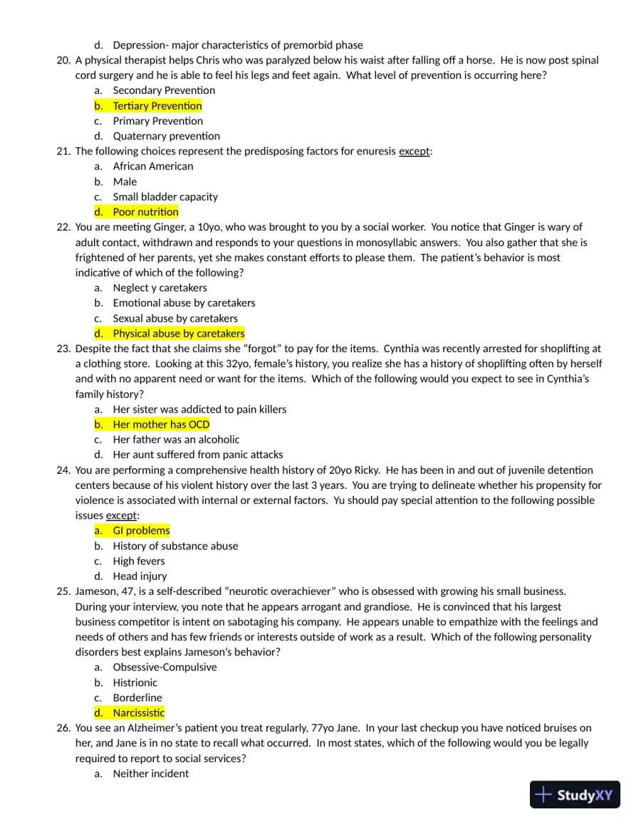 Barkley DRT #2 Practice Exam with Answers (100 Solved Questions), page 5