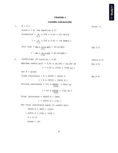 Solution Manual for Construction Methods and Management, 8th Edition - Page 12 preview image