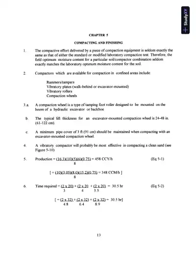 Solution Manual for Construction Methods and Management, 8th Edition - Page 16 preview image