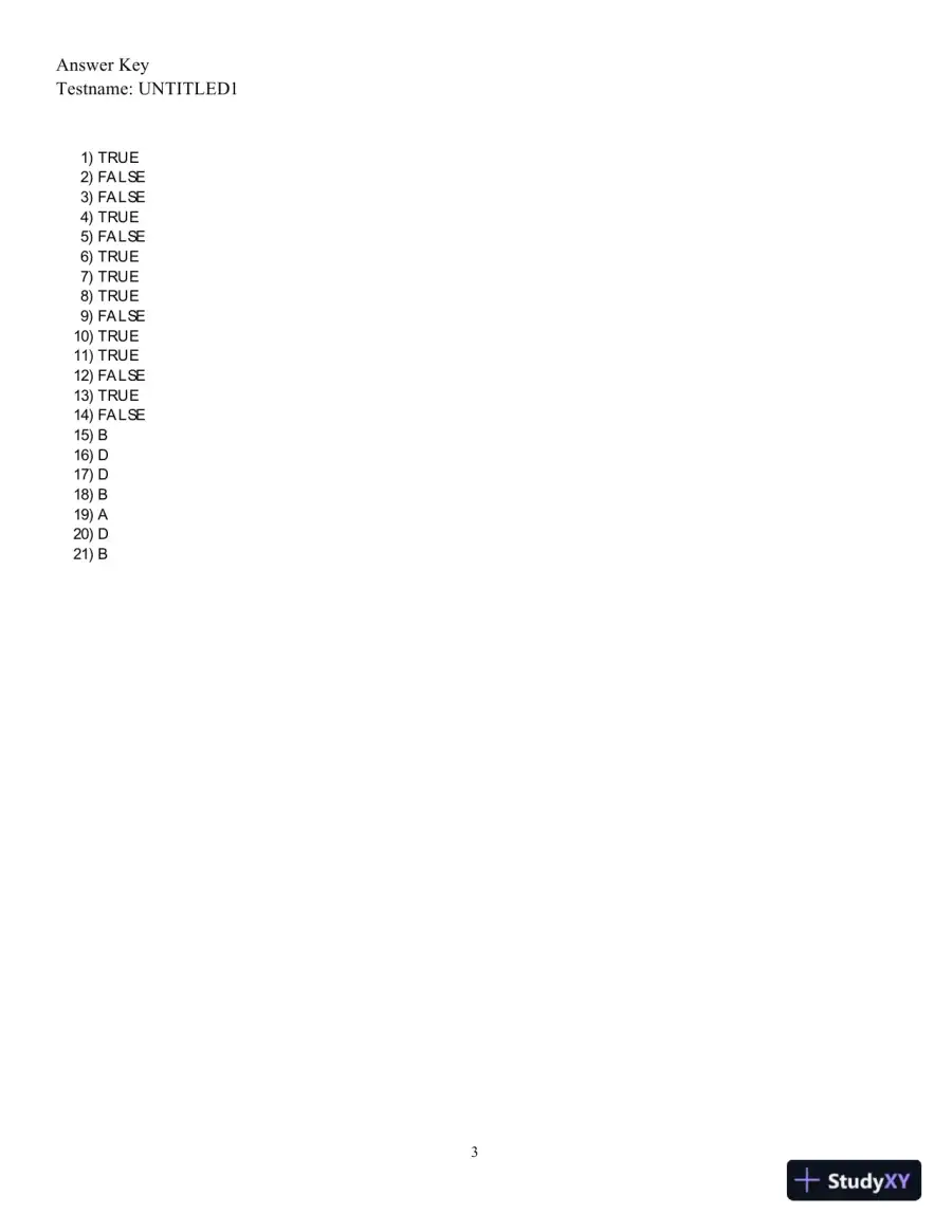 Test Bank for Occupational Safety and Health for Technologists, Engineers, and Managers, 9th Edition, page 4