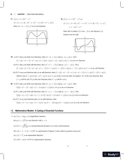 Solution Manual For Calculus: Early Transcendentals, 8th Edition - Page 13 preview image