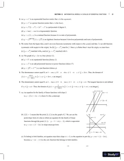 Solution Manual For Calculus: Early Transcendentals, 8th Edition - Page 14 preview image