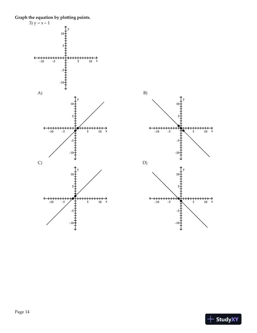Test Bank for Precalculus , 10th Edition, page 16