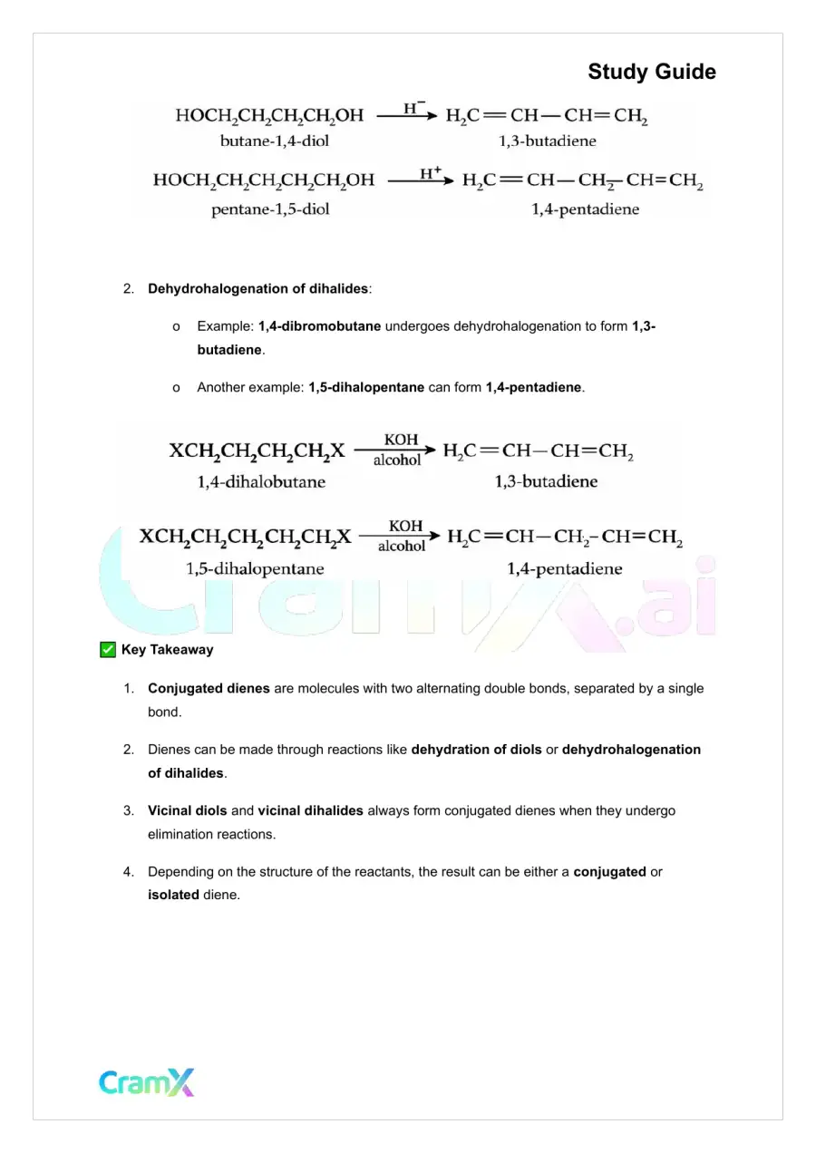 Organic Chemistry I - Conjugated Dienes, page 2
