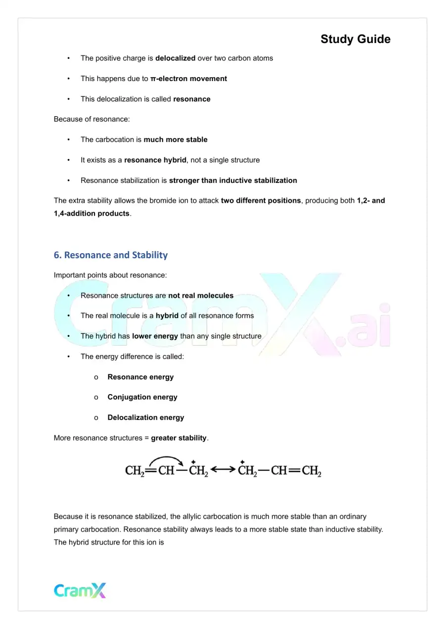 Organic Chemistry I - Conjugated Dienes, page 5