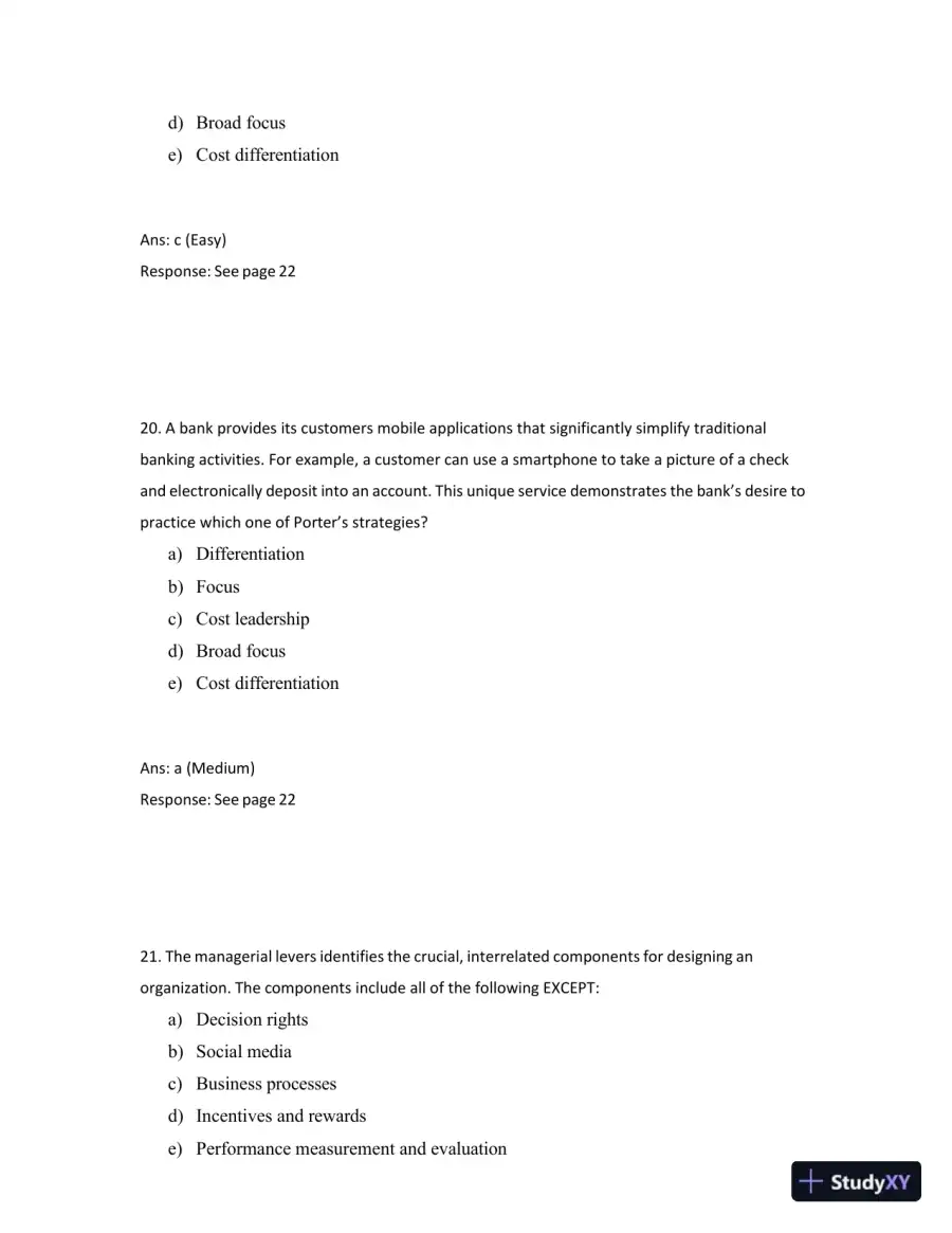Test Bank for Managing and Using Information Systems: A Strategic Approach, 7th Edition (Chapters 1-13), page 17
