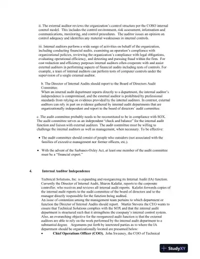 Information Technology Auditing, 4th Edition Solution Manual - Page 13 preview image