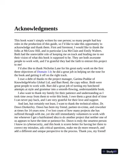 CompTIA CySA+ Cybersecurity Analyst Certification Passport Exam CS0-002 (2021) - Page 27 preview image