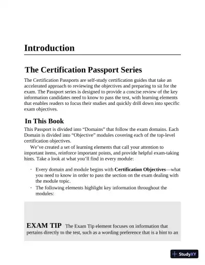 CompTIA CySA+ Cybersecurity Analyst Certification Passport Exam CS0-002 (2021) - Page 28 preview image