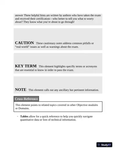 CompTIA CySA+ Cybersecurity Analyst Certification Passport Exam CS0-002 (2021) - Page 29 preview image