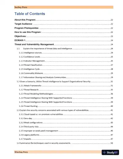 CompTIA CySA+ Practice Tests: Exam CS0-003 (2023) - Page 11 preview image