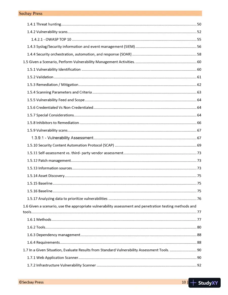 CompTIA CySA+ Practice Tests: Exam CS0-003 (2023), page 12