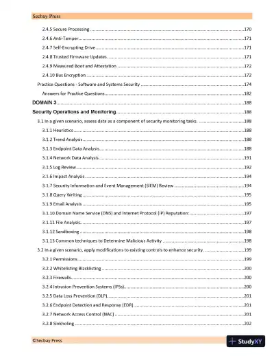 CompTIA CySA+ Practice Tests: Exam CS0-003 (2023) - Page 15 preview image