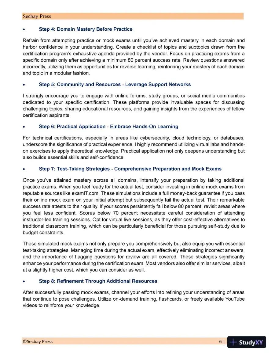 CompTIA CySA+ Practice Tests: Exam CS0-003 (2023), page 8