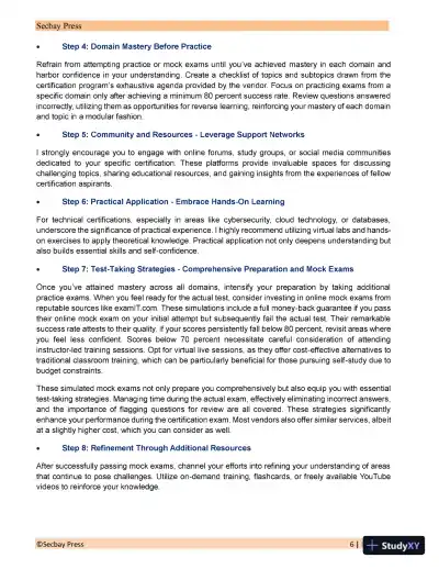 CompTIA CySA+ Practice Tests: Exam CS0-003 (2023) - Page 8 preview image