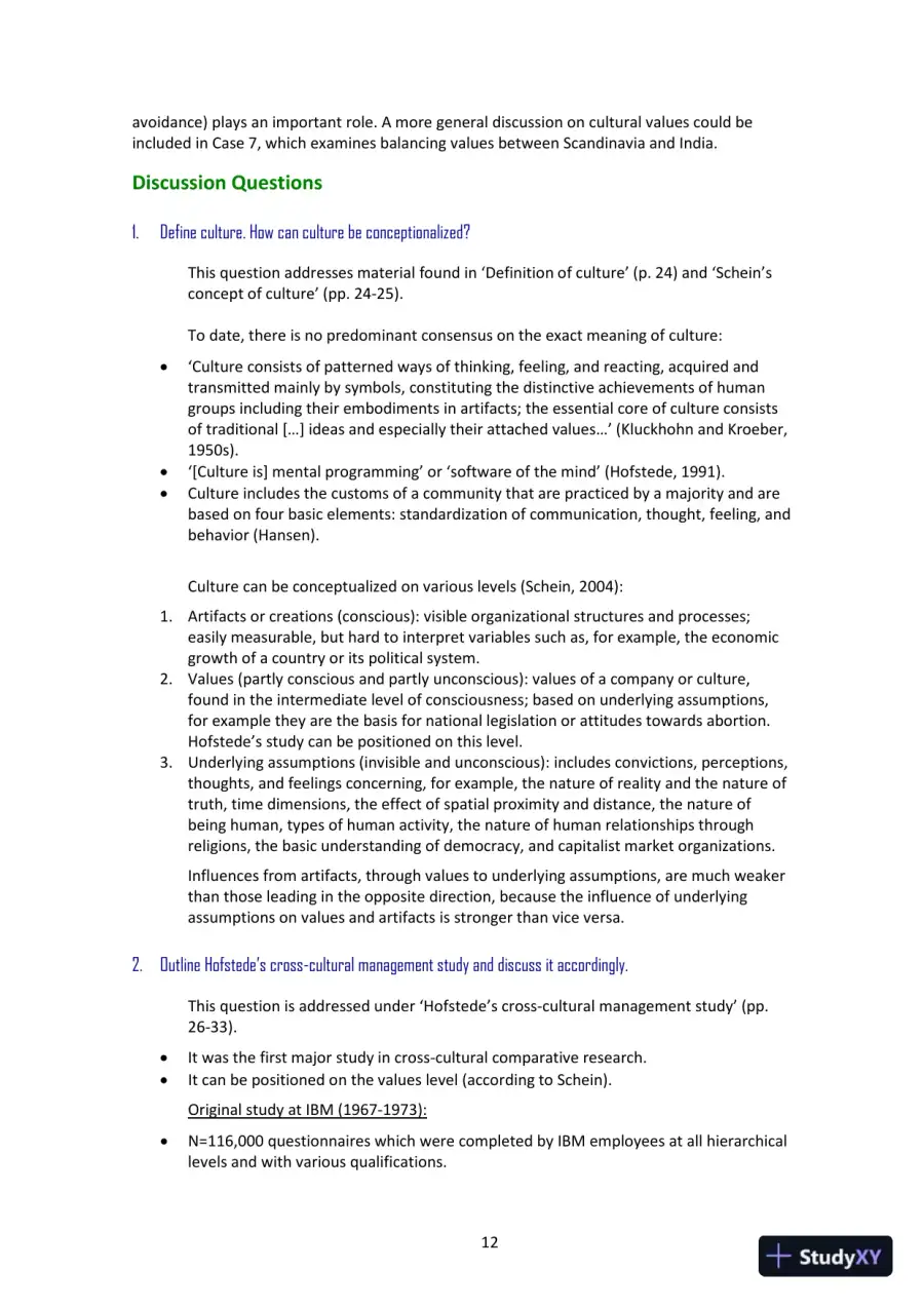 International Human Resource Management, 6th Edition Class Notes, page 14