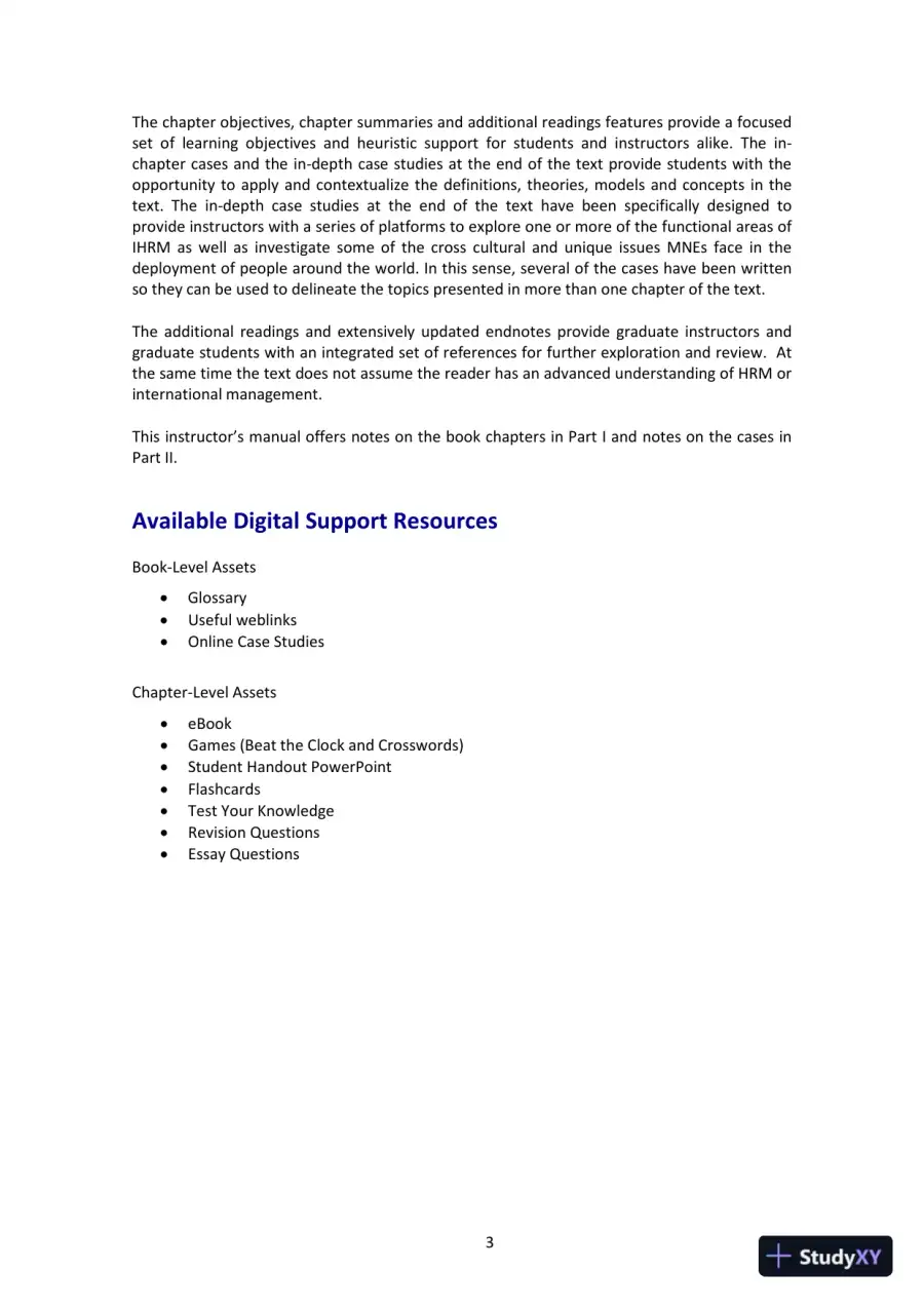 International Human Resource Management, 6th Edition Class Notes, page 5