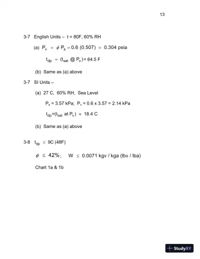 Heating, Ventilating and Air Conditioning Analysis and Design , 6th Edition Solution Manual - Page 15 preview image