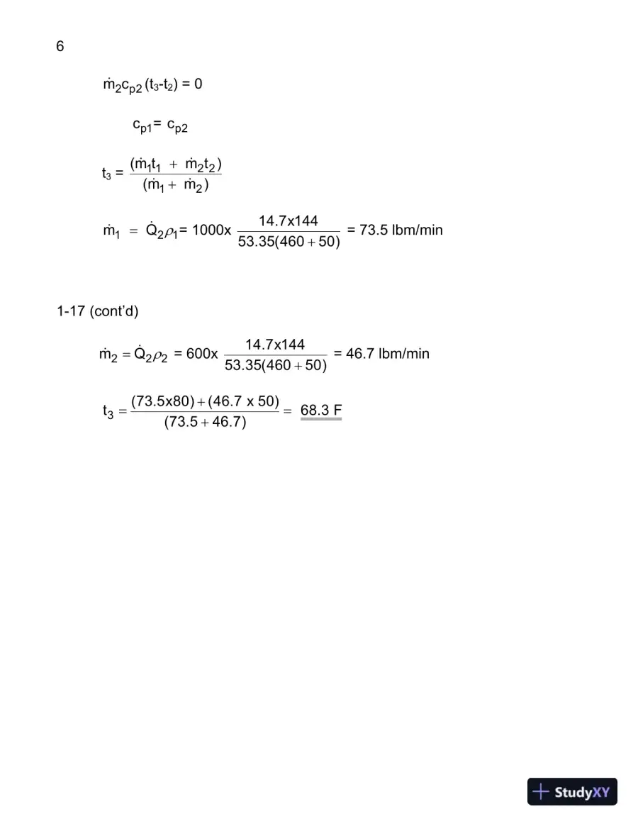 Heating, Ventilating and Air Conditioning Analysis and Design , 6th Edition Solution Manual, page 7