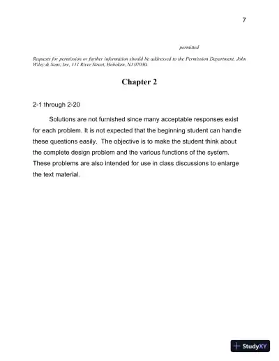 Heating, Ventilating and Air Conditioning Analysis and Design , 6th Edition Solution Manual - Page 8 preview image