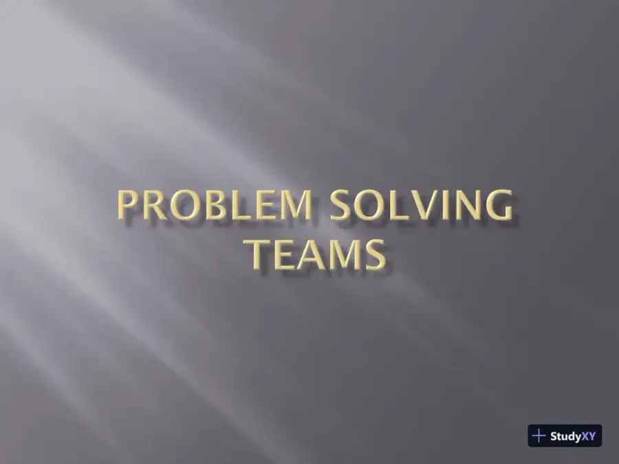 Various Types Of Teams Learning Team ACJA/444 Organizational Behavior And Management, page 4