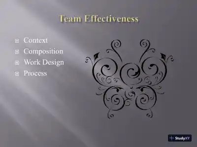 Various Types Of Teams Learning Team ACJA/444 Organizational Behavior And Management - Page 8 preview image