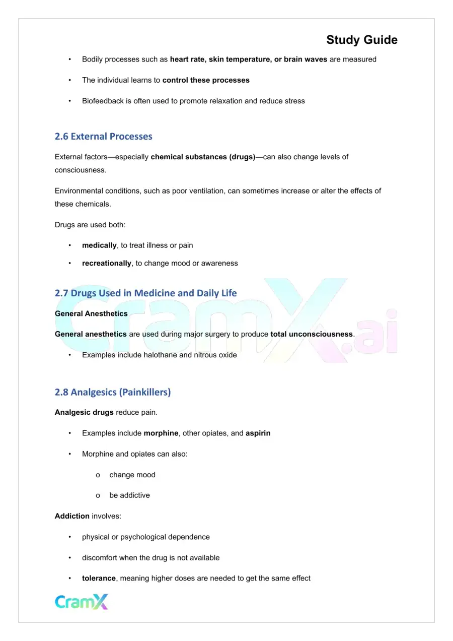 Psychology - Psychology Consciousness, page 4