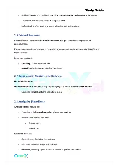 Psychology - Psychology Consciousness - Page 4 preview image
