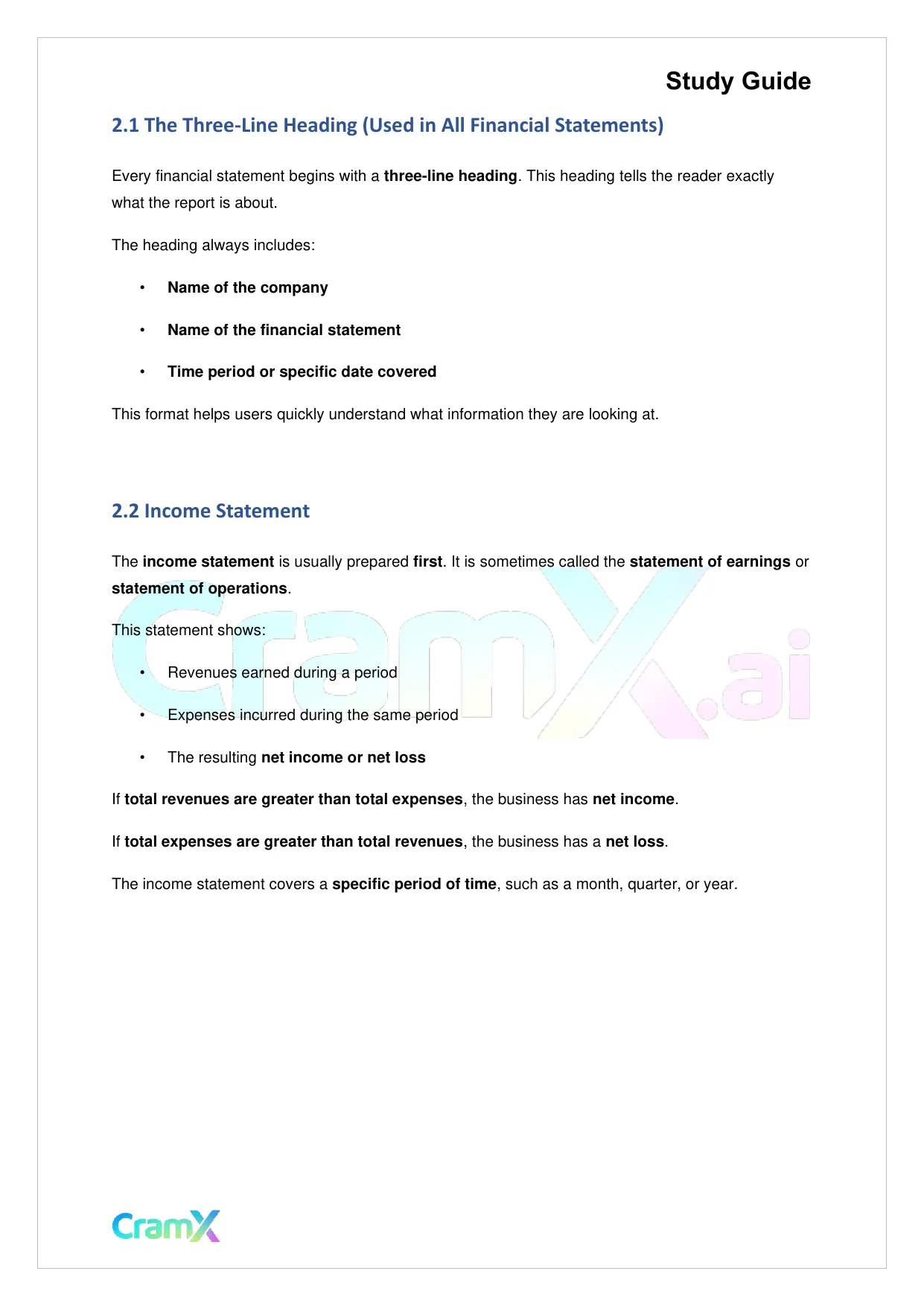 Accounting Principles I – Principles of Accounting - Page 3 preview image