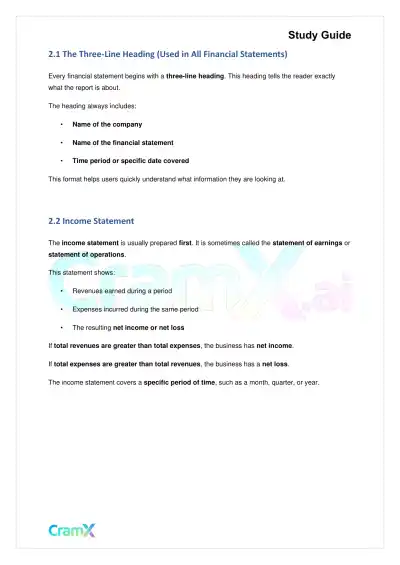 Accounting Principles I – Principles of Accounting - Page 3 preview image