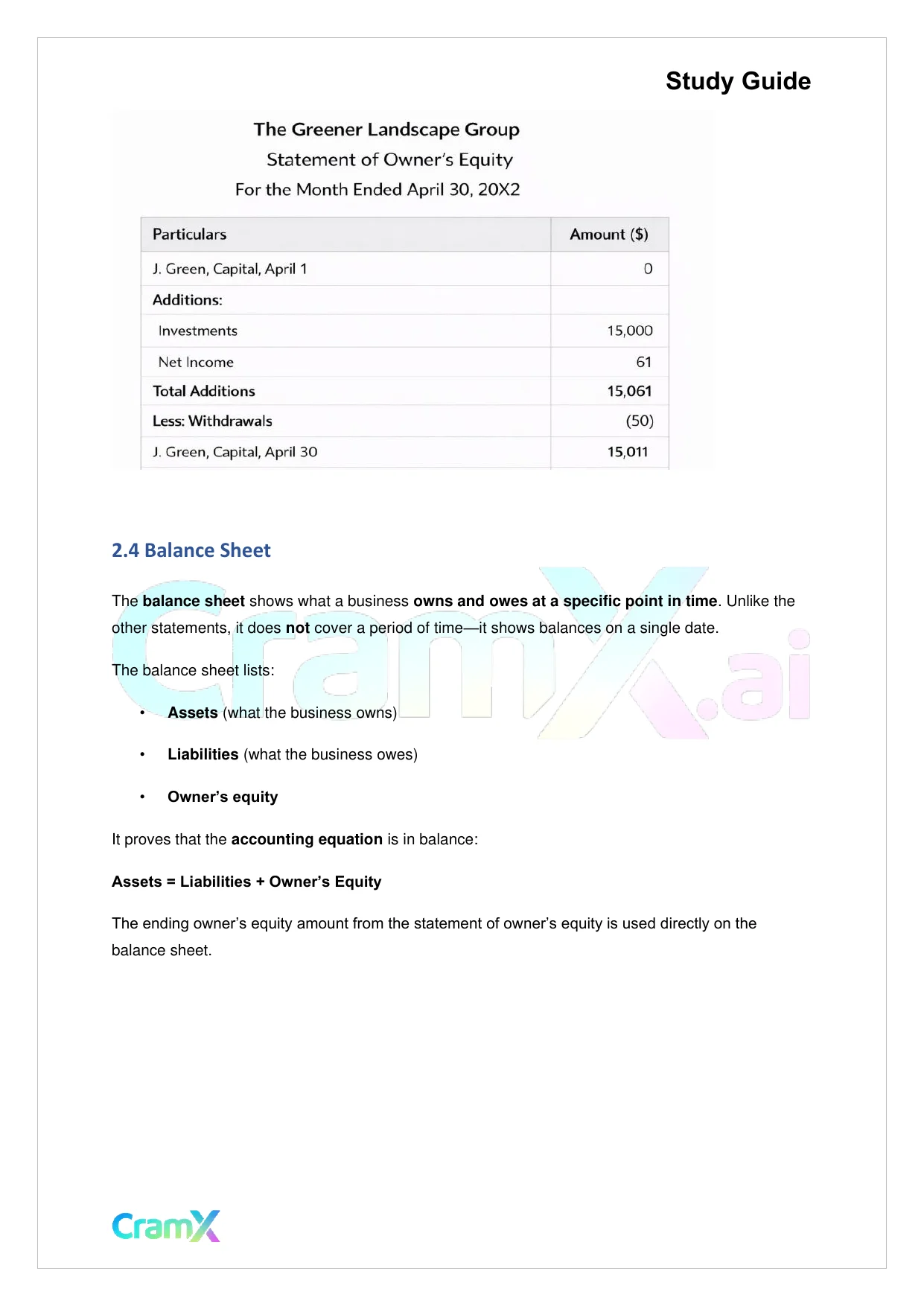 Accounting Principles I – Principles of Accounting - Page 5 preview image