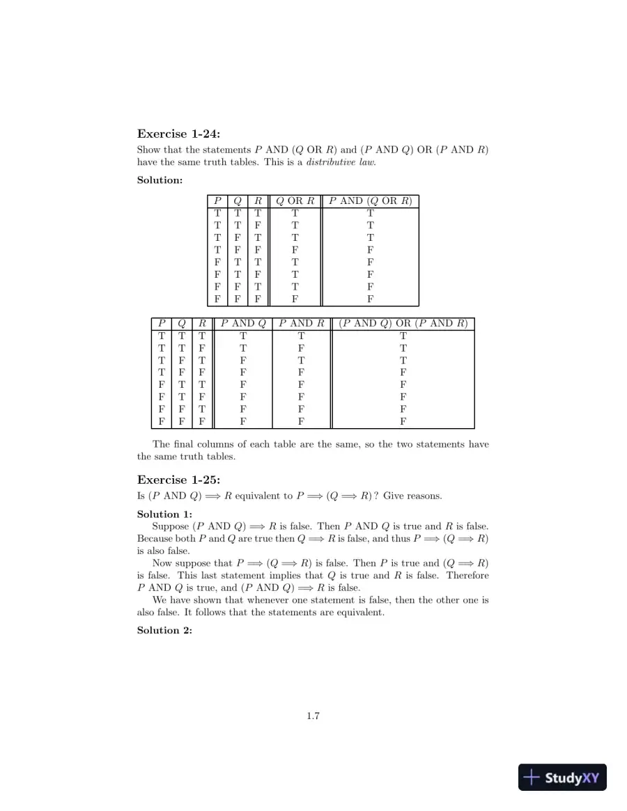 Solution Manual for Introduction to Mathematical Thinking: Algebra and Number Systems, 1st Edition, page 8