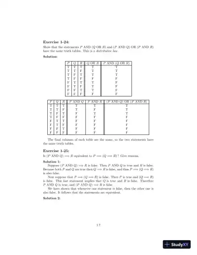 Solution Manual for Introduction to Mathematical Thinking: Algebra and Number Systems, 1st Edition - Page 8 preview image