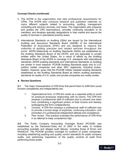 Solution Manual for Auditing and Assurance Services, 16th Edition - Page 17 preview image