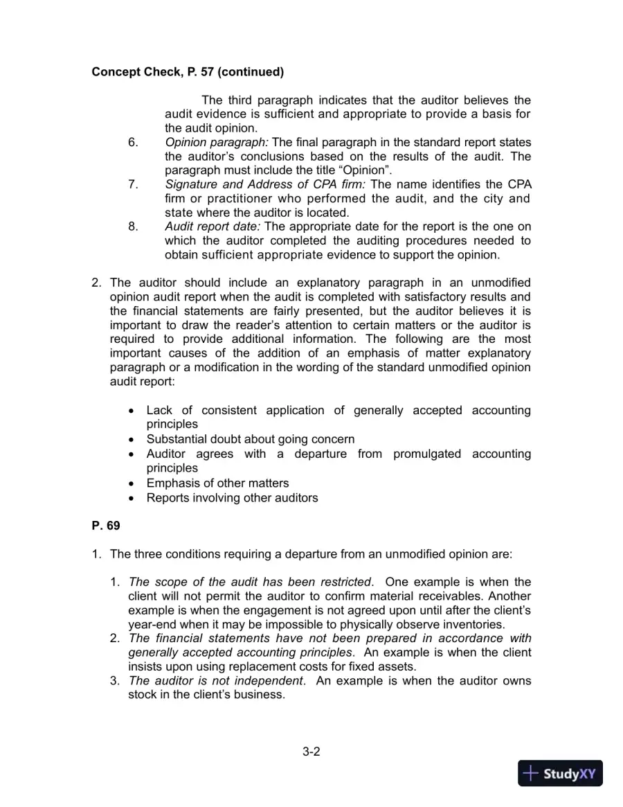 Solution Manual for Auditing and Assurance Services, 16th Edition, page 27