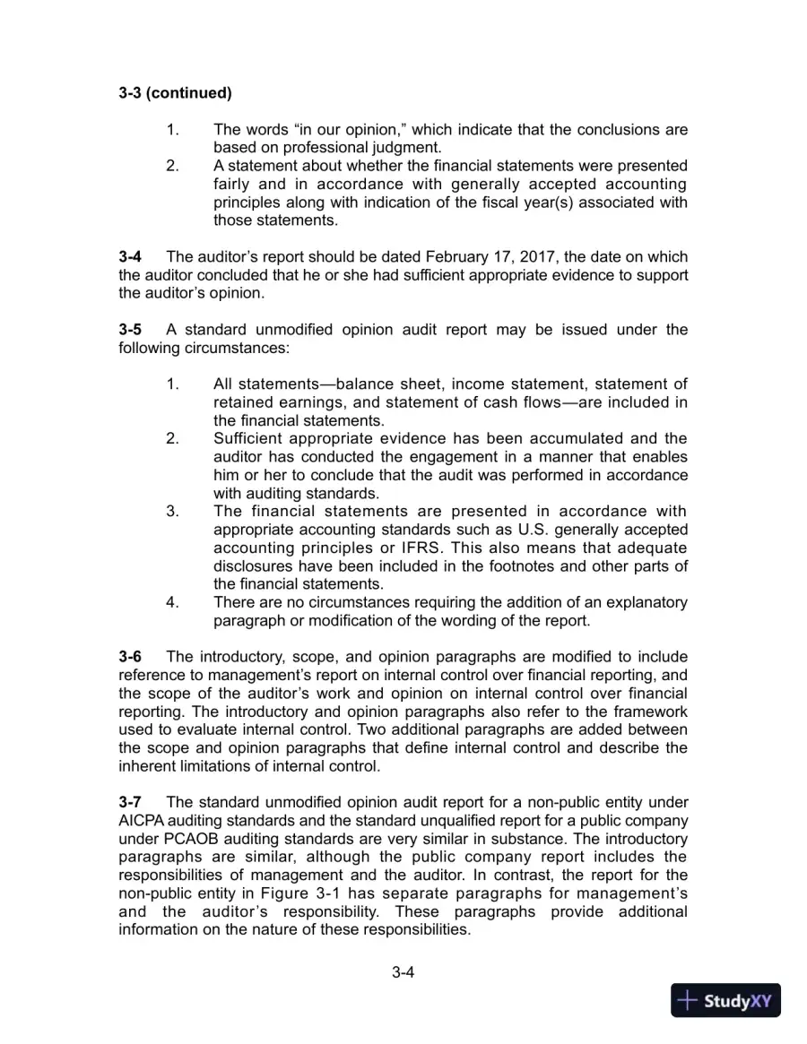 Solution Manual for Auditing and Assurance Services, 16th Edition, page 29