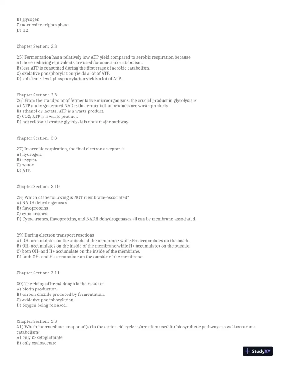 Test Bank for Brock Biology of Microorganisms, 16th Global Edition (Chapters 1-33), page 27
