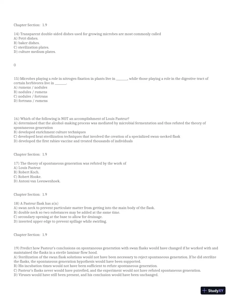 Test Bank for Brock Biology of Microorganisms, 16th Global Edition (Chapters 1-33), page 4