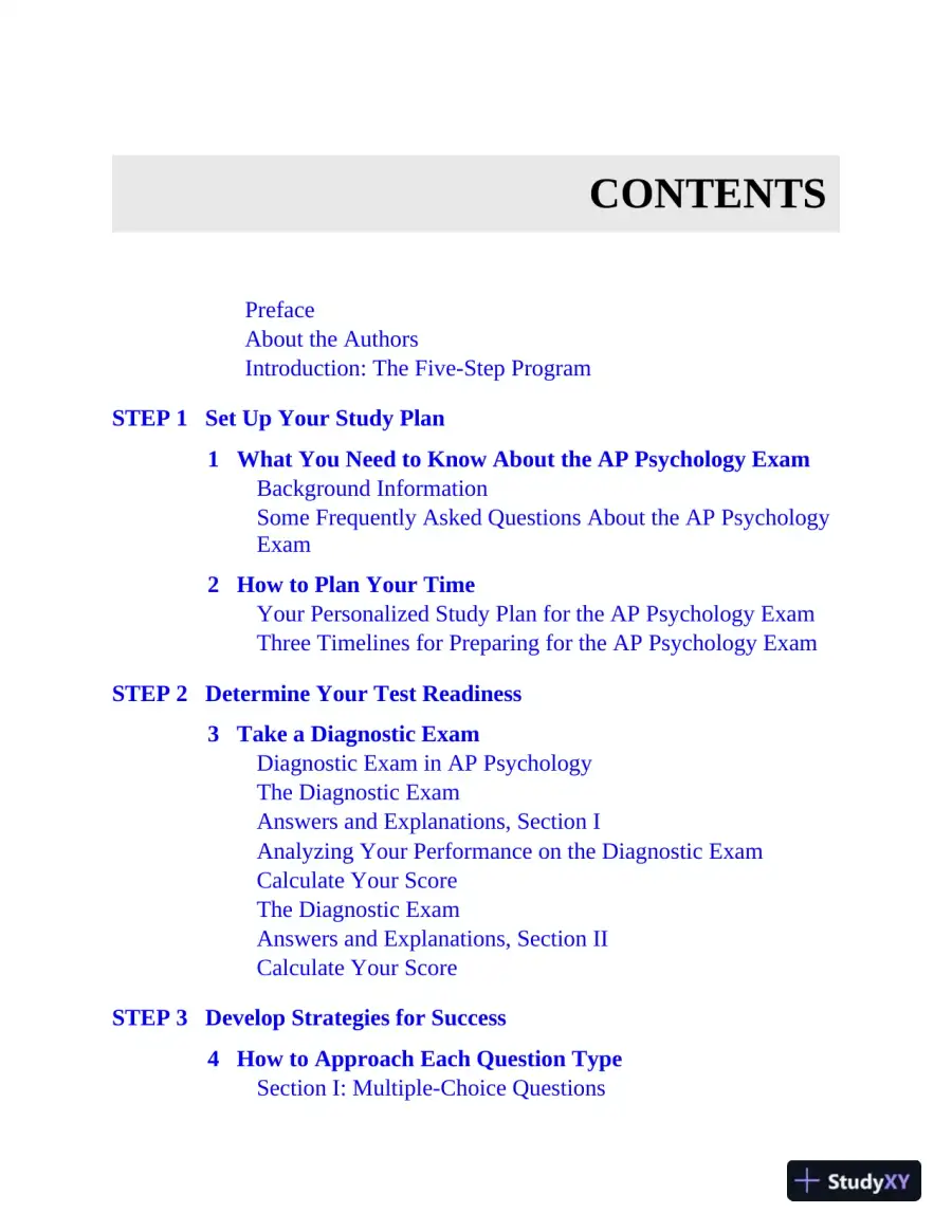 5 Steps to a 5: AP Psychology 2024 (2024), page 11